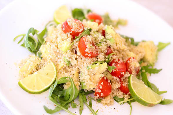 vegan quinoa salad